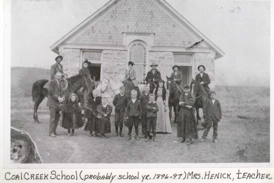 Coal Creek School 1890s