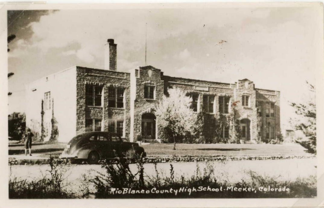Meeker High School 1940s 